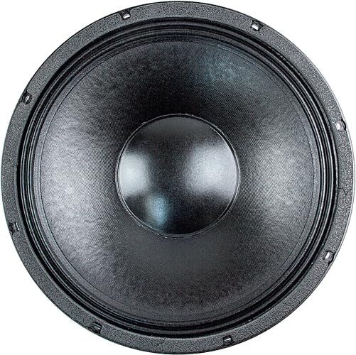 Eminence OMEGAPRO15-2KW-8 Professional Series Bass Speaker 15-in Subwoofer 1000 Wrms 2000 Watts 4-in Voice Coil 8 Ohm Water Resistant Dust Cap