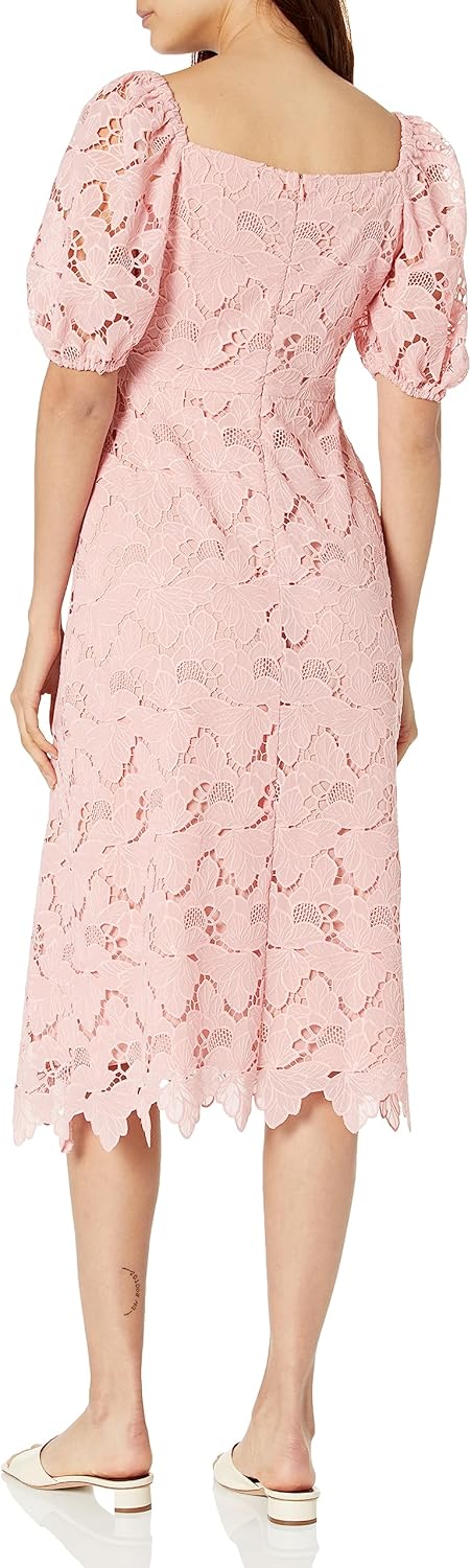Shoshanna Women's Tasha Floral Crepe De Chine Midi Dress