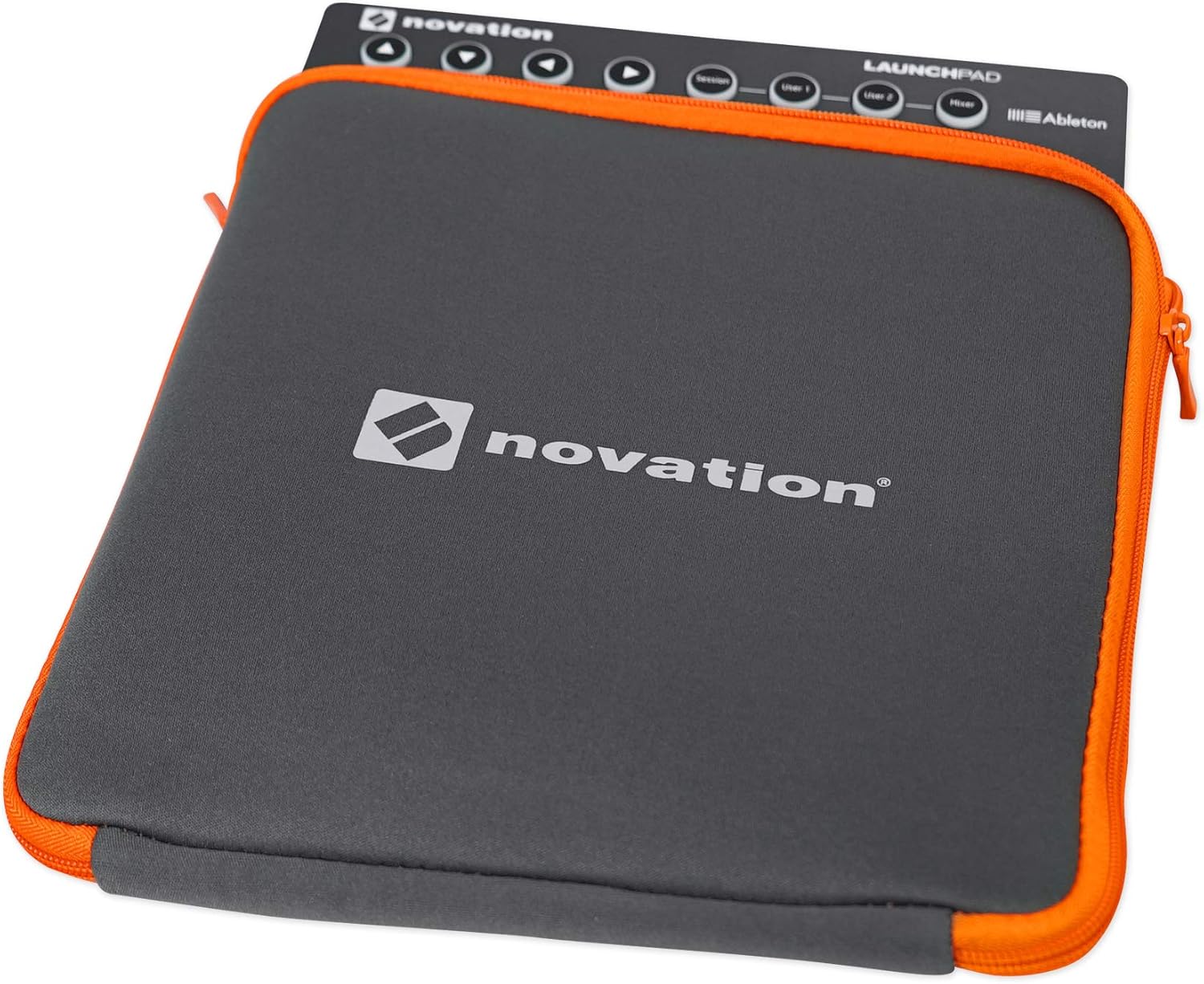 Audiosavings Bundle: Novation Launchpad X Ableton Live MIDI USB Music Production RGB Pad Controller Bundle with Novation Sleeve Carry Bag Case For Launchpad (2 Items)