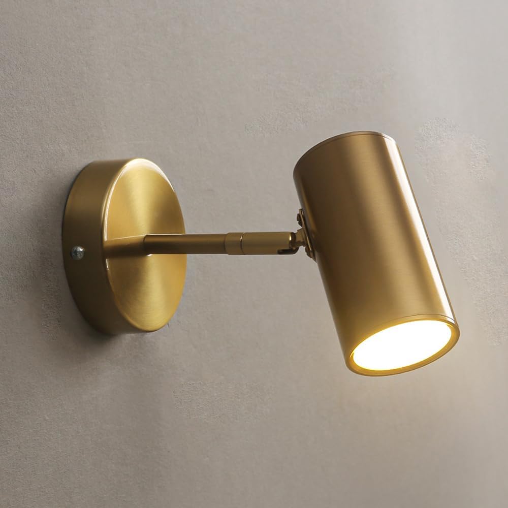 Adjustable Reading Wall Light - Modern Nordic Bedroom Sconce Rotatable Wall Lamp, Bedside Study Room Indoor Wall Mount Lighting Fixtures, E27 Hardwired