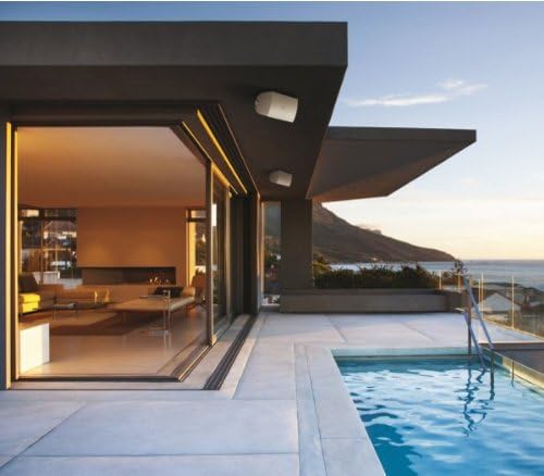 YAMAHA NS-AW194BL High-Performance All-Weather Outdoor Speakers | Black | 4 Speakers Bundle