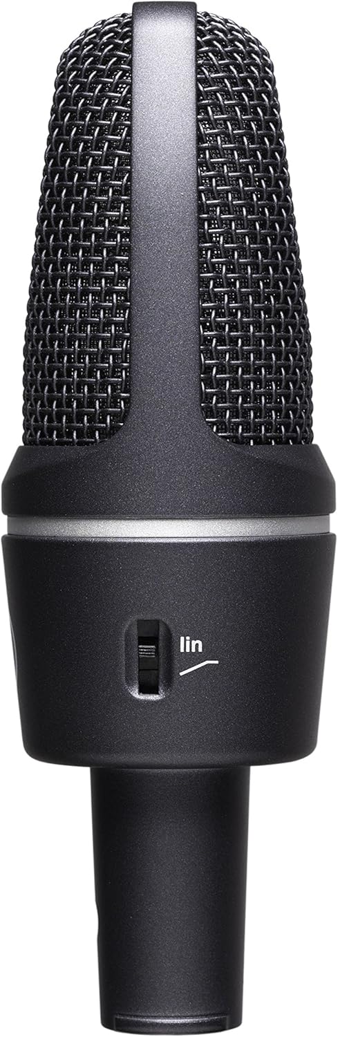 AKG Pro Audio C3000 High-Performance Large-Diaphragm Condenser Microphone, Gray/Blue