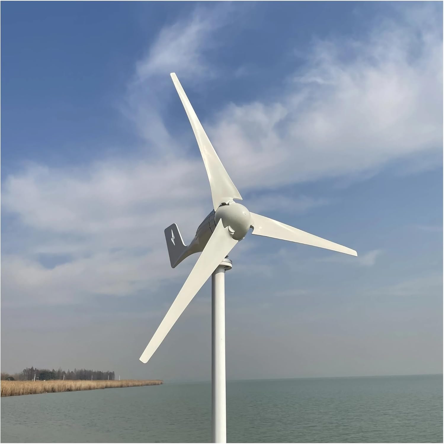 Wind Turbine Generator Kit, Wind Mill Turbine Generator Energy Power 800W 12V 24V 48V Complete Kit Residential for Home Use for Hybrid Solar Wind System(12V)