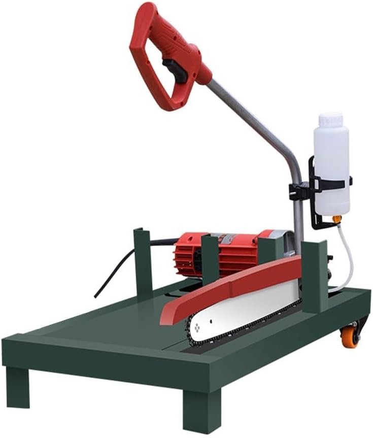 Log Splitter Firewood Cutter Household Saw Wheel-Equipped Easy Mobility Extended Guide Plate Large Diameter