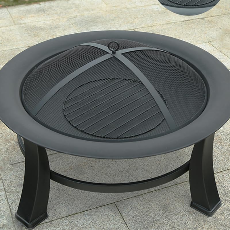 Outdoor Fireplaces Modern Household Campfire Stand Winter Iron Fire Pit for Outdoor Heater Creative Leisure Camping Charcoal Grill Fire Pits
