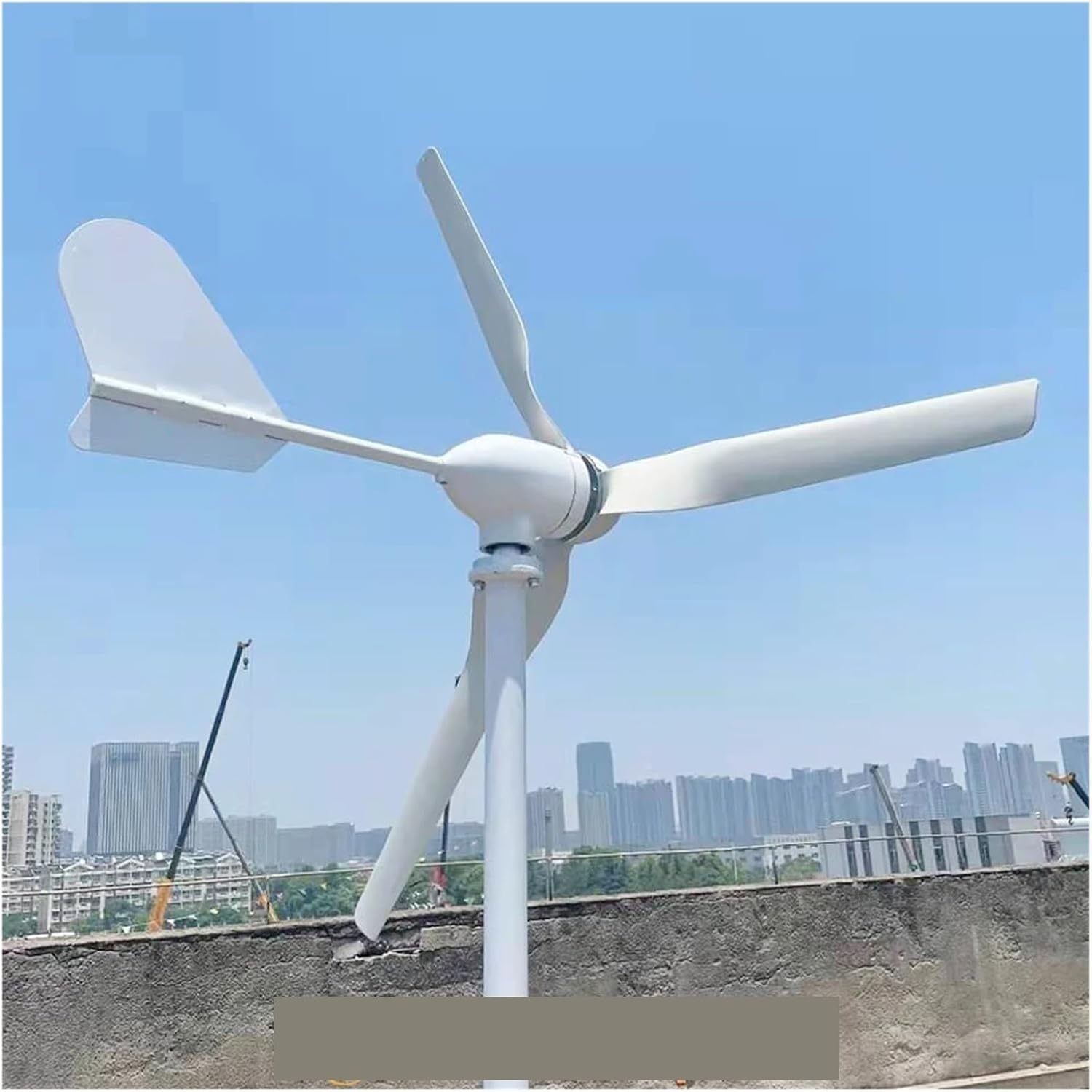 Wind Turbine Generator Kit, 20KW 12V 24V 48V AC Free Energy Wind Turbine nerator for Home Farm Windmill Electric nerator for Hybrid Solar Wind System(12V_20KW)