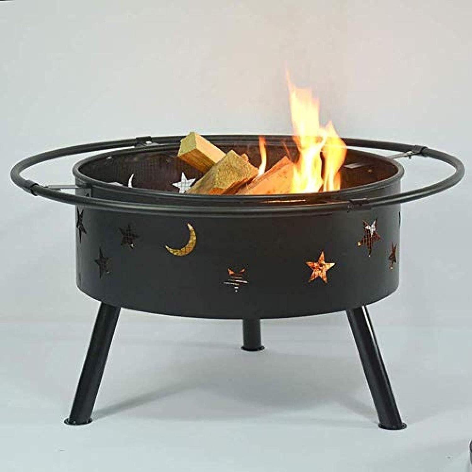 Fire Pit BBQ Grill Fire Bowl Stove Bonfire Stove Roasting Stove Brazier Wood Stove Charcoal Stove