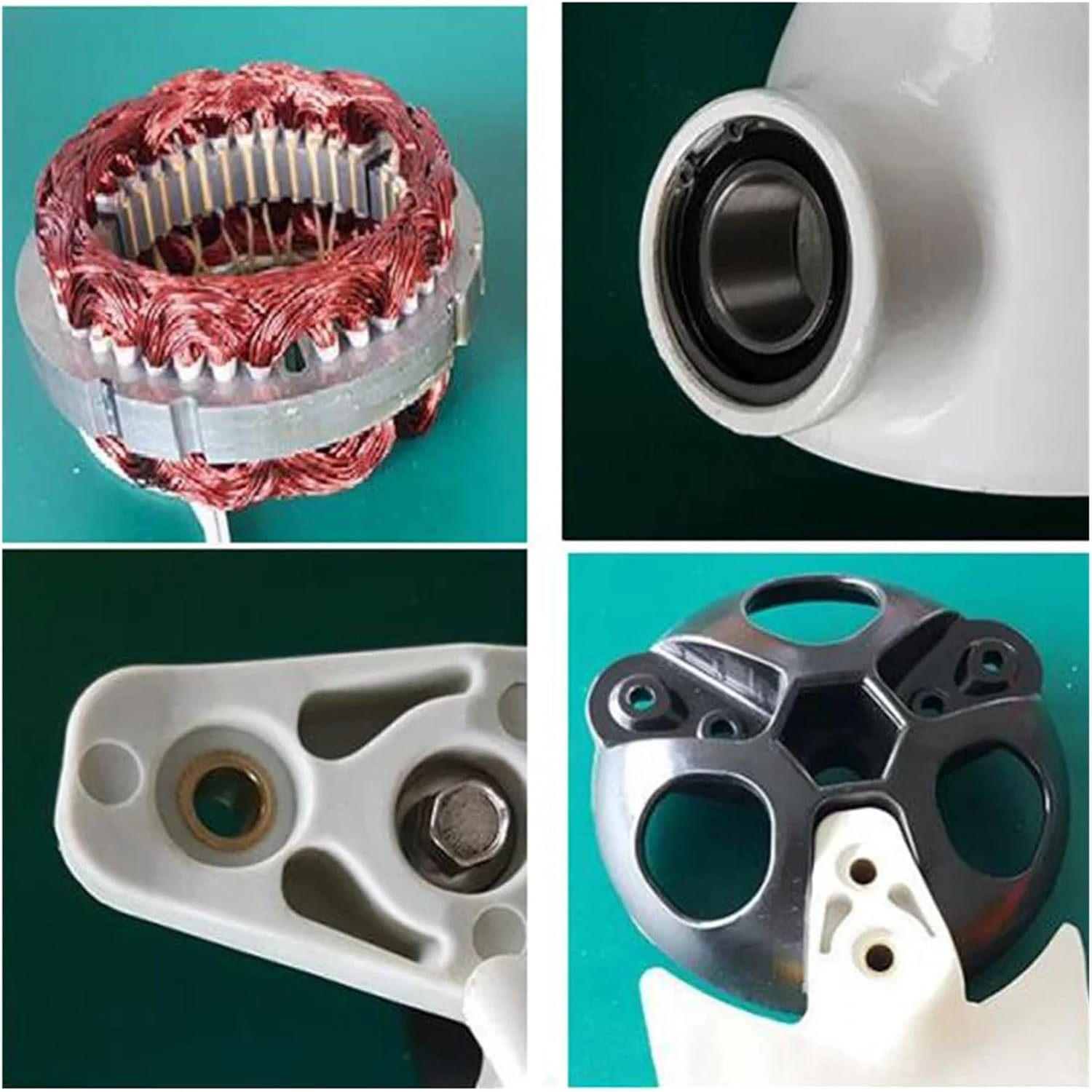 Wind Turbine, 1KW Horizontal Axis Wind Power Turbine for Home Electric nerator 1000W 12V 24V 48V Energy Windmill(12V_1000W)