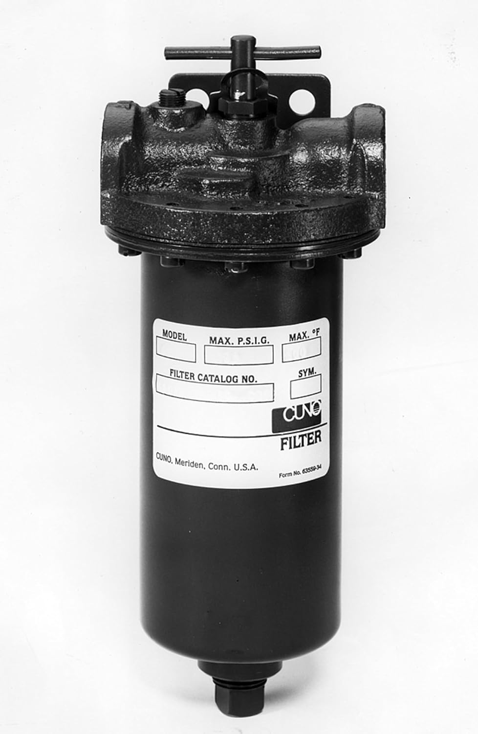 3M Zeta Plus BC Series Capsule with M Series Filter Media, 60M03 Grade, Luer Connections, 25 cm Squared Depth (Case of 4)