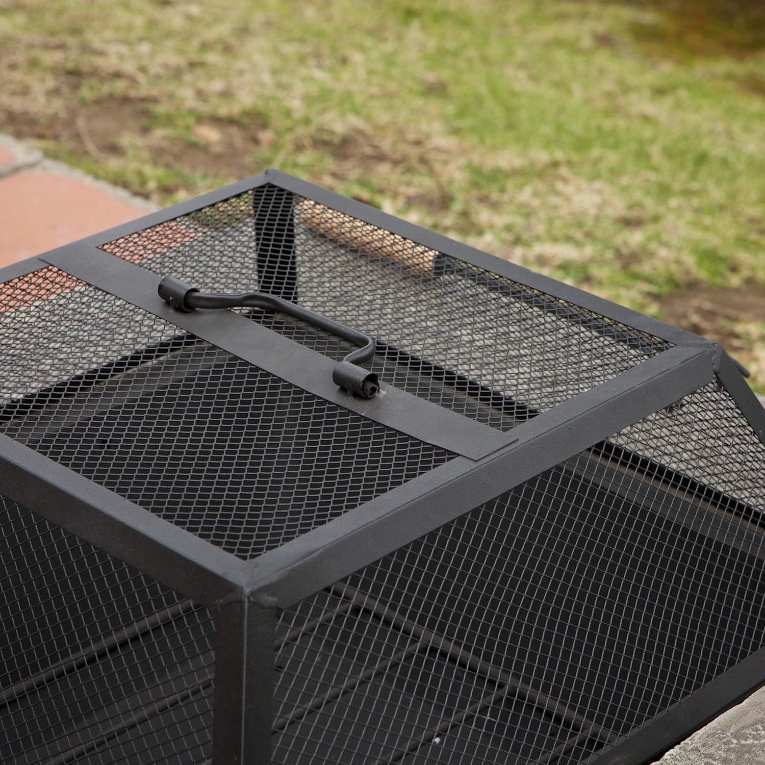 Christopher Knight Home Corporal Square Fire Pit, Stone