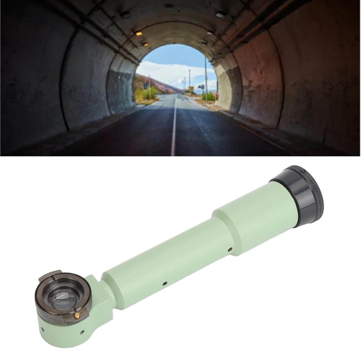 90 Degree Elbow Diagonal Eyepiece for Total Station Accessories Optical Glass Steel Construction Clear Imaging Accurate Measurements for Surveying