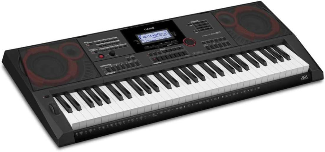 Casio CT-X5000 – 61-Key Flagship Arranger Keyboard | 800 Tones, 235 Rhythms, Editable DSP Effects, 17-Track Recorder, 30W Speakers, Mic & Line Outs, USB MIDI, Phrase Pads | Pro Performance