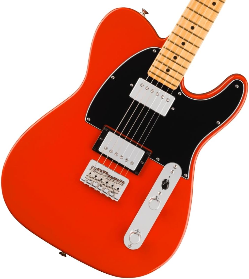 Fender Player II Telecaster HH Electric Guitar - Coral Red with Maple Fingerboard