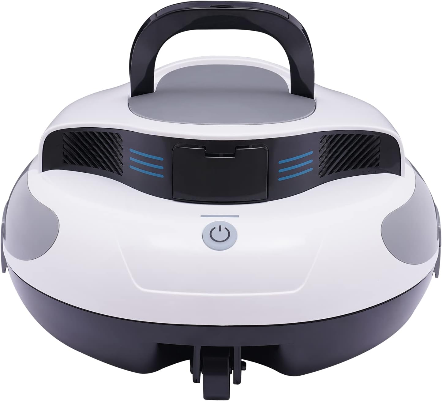 Automatic Cordless Robotic Pool Cleaner Automatic Pool Vacuum Cleaner with 42L/Min Suction and 180μm Filter Density Pool Cleaner Robot for Above-Ground and In-Ground Pools of a Flat Bottom