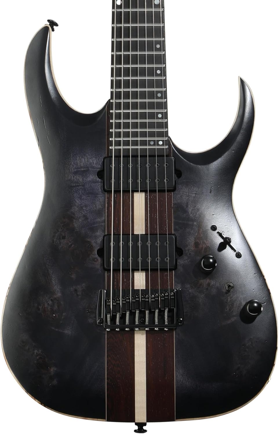 Ibanez Premium RGA217P1PB 7-string Electric Guitar - Deep Twilight Burst