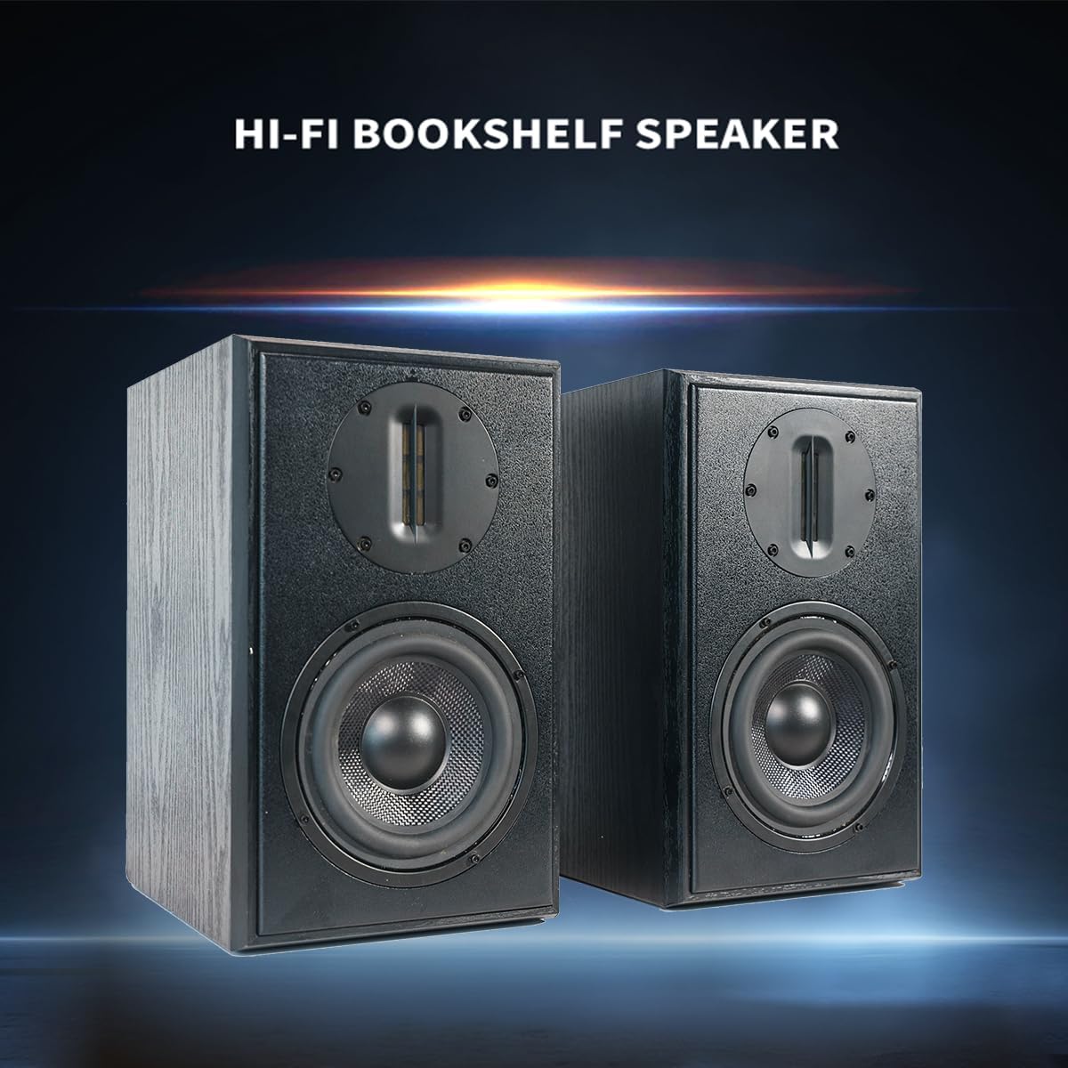 Passive Bookshelf Speakers 5.25