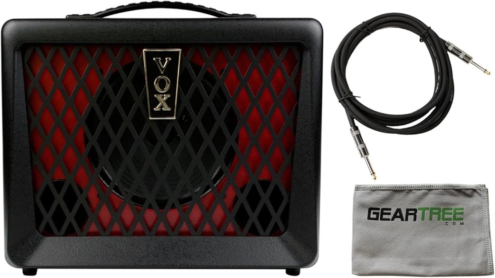 Vox VX50BA Compact 50 Watt Bass Combo Amplifier w/Cable and Geartree Cloth