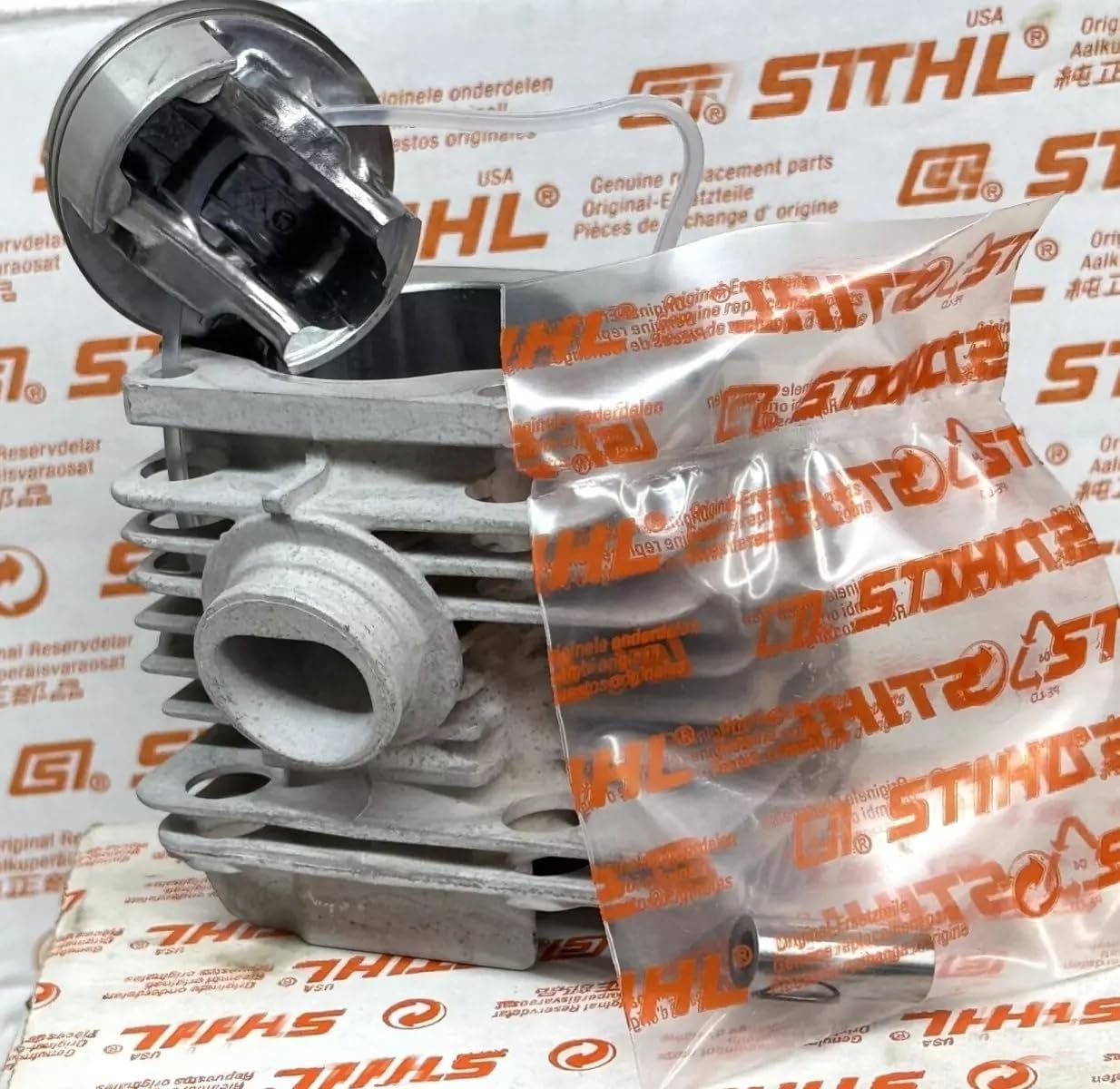 Replacement for GENUINE STIHL OEM CYLINDER WITH PISTON 1129 020 1202 FOR MS 200, MS200T CHAINSAWS T