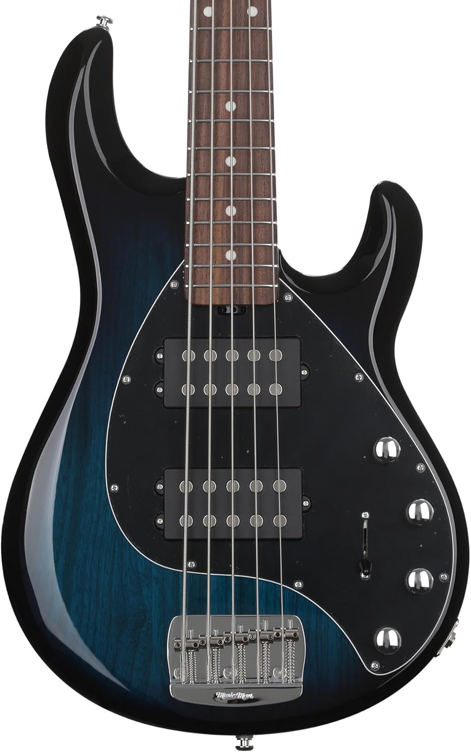 Ernie Ball Music Man StingRay Special 5 HH Bass Guitar - Pacific Blue Burst with Rosewood Fingerboard