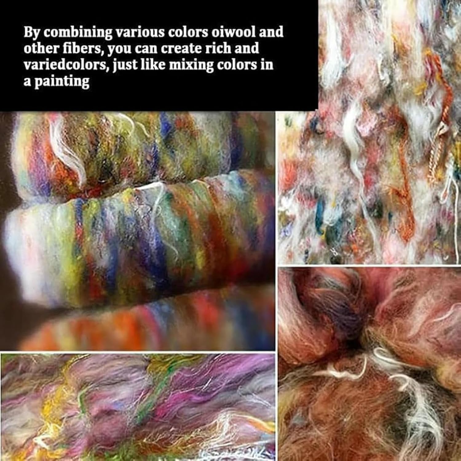 Wool Carding Machine Manual Drum Carder for DIY Craft, Fast Color Mixing and Combing Wool Fibers, Ideal for Felt Projects and Spinning~/