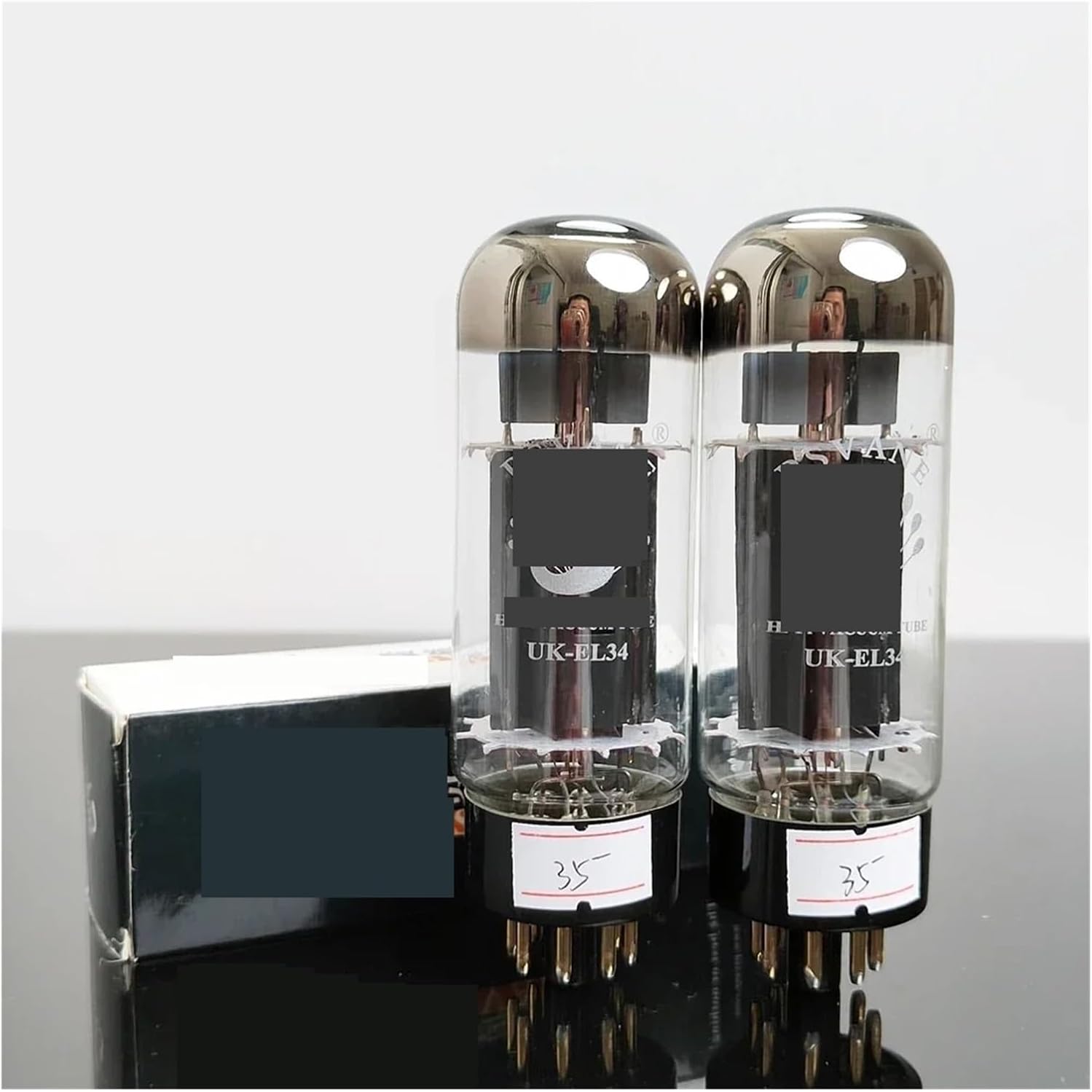 UK-EL34 UKEL34 Tube Upgrade EL34 EL34C 6CA7 6P3P 6L6 HiFi Audio Tube Amplifier kit DIY(2pcs Matched Pair)