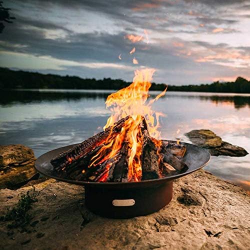 Fire Pit Art Asia Wood Fire Pit (Asia-36), 36-Inch