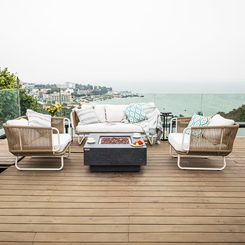 Manhattan Concrete Fire Pit 36