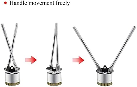 Manual Barrel Sealing Machine35&70Mm Crimper Sealer, Manual Barrel Sealing Machine, 200L Drum Pressure Cap Sealing Barrel Crimping Tool, Drum/Drum Cap Seal Crimping Tool,-75mm