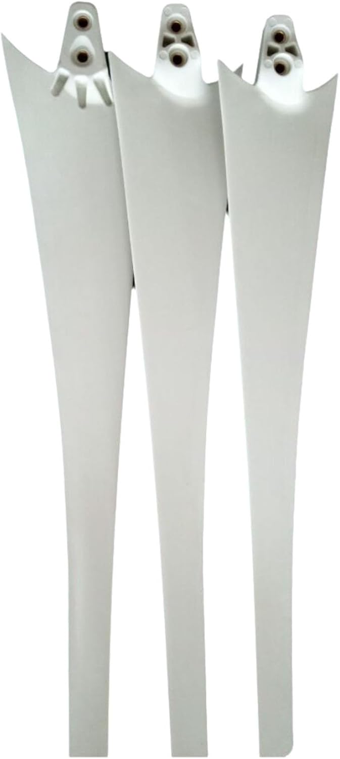 Hybrid Wind Turbine Blades Kit - 550mm, 630mm, 1250mm Radius For Small Wind/Solar Systems, Home/RV/Off-Grid Renewable Energy Durable & Weather-Resistant(3 * 630mm)