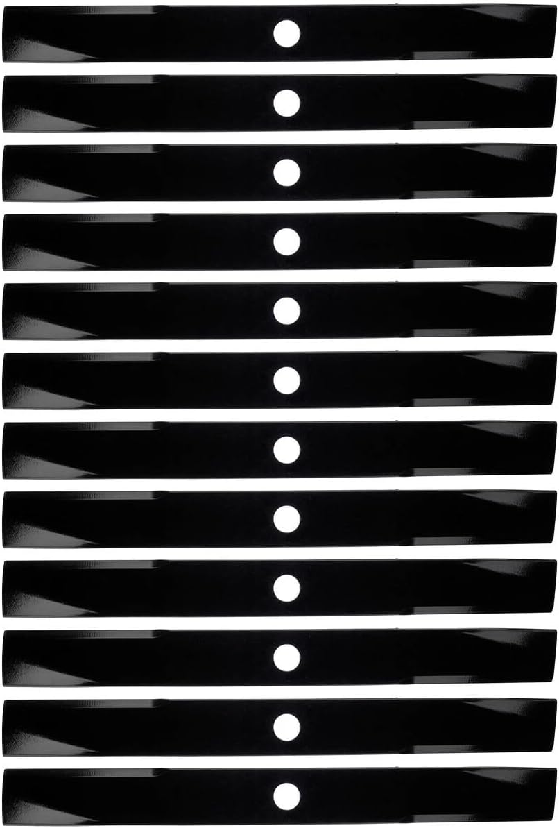 12PK 91-493 Lawn Mower Blade Replacement for Kubota K5677-34340 K5677-97530 and Other Models