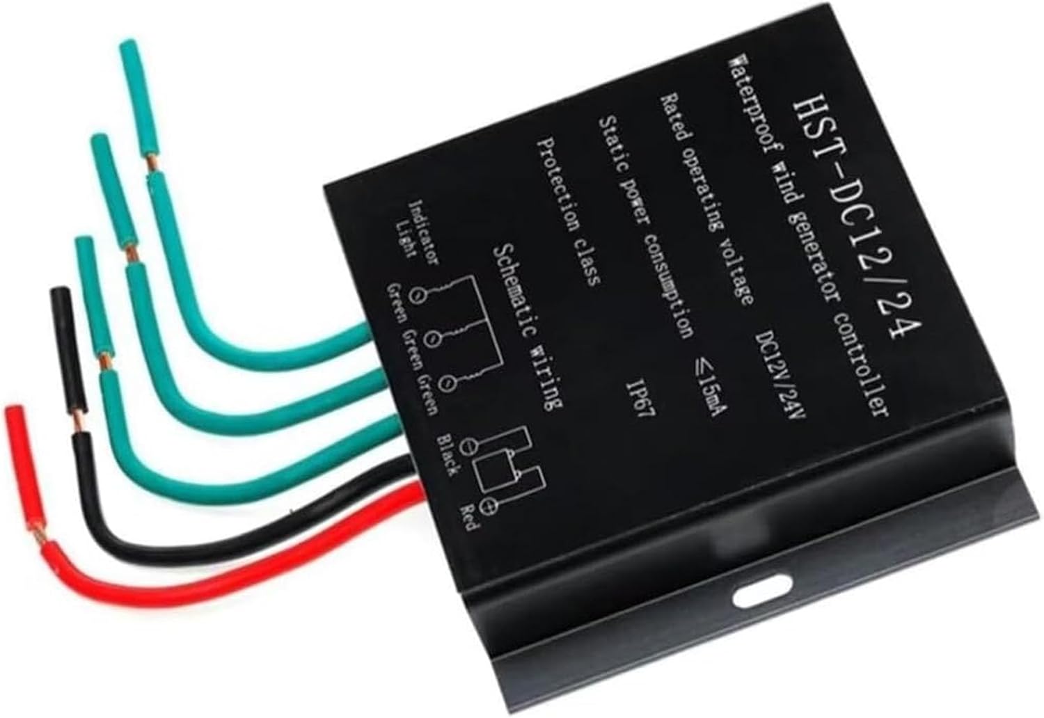 24v,HYZHANHONG MPPT Wind Turbine Charge Controller, 12V 24V Automatic 48V Wind Regulator, IP67 Waterproof for Wind Turbine Solar System [10000W]