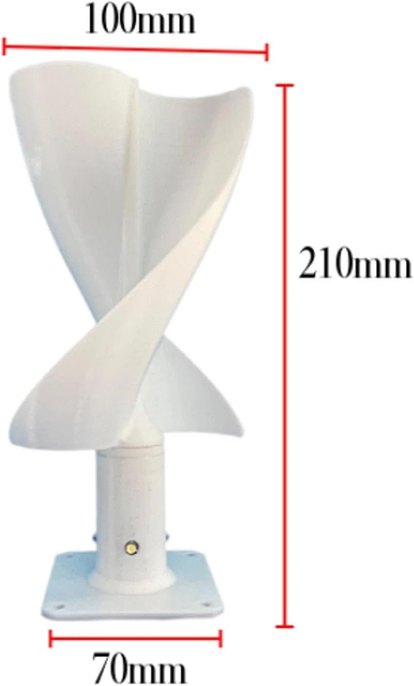 DIY Mini DC Wind Turbine Kit – Vertical Axis Micro Generator For Science Projects, Easy Assembly, Perfect For Hobbyists