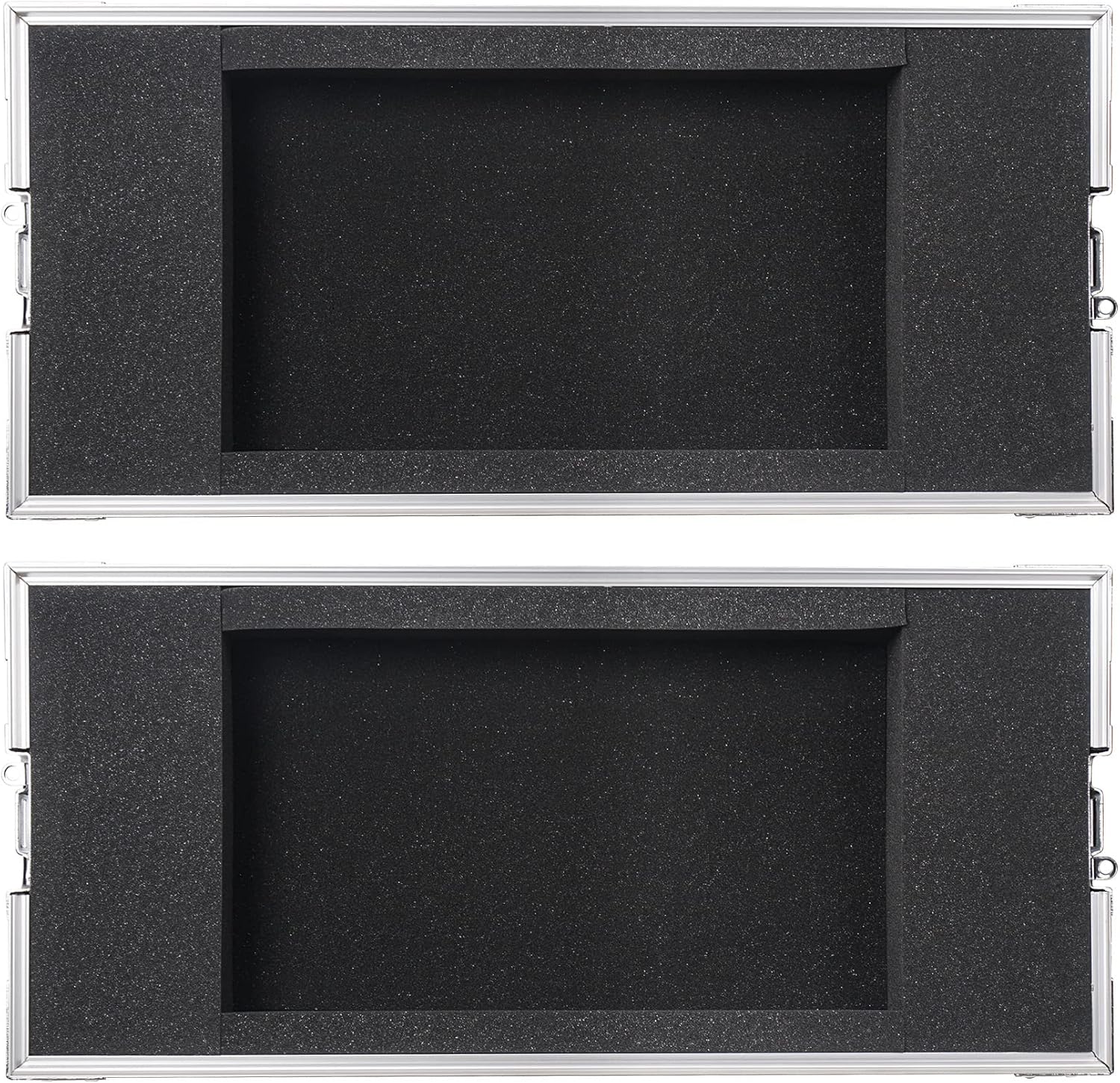 Sound Town Shock Mount 4U ATA Plywood Rack Case with 15