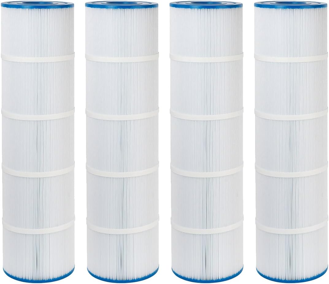 CCP420 Pool Filter Cartridge Compatible with Clean and Clear Plus 420, 178584, PCC105-PAK4,Ultral-A6, Unicel C-7471, 817-0106, R173576,178584,C4×105 Sq.Ft Cartridge 4 Pack