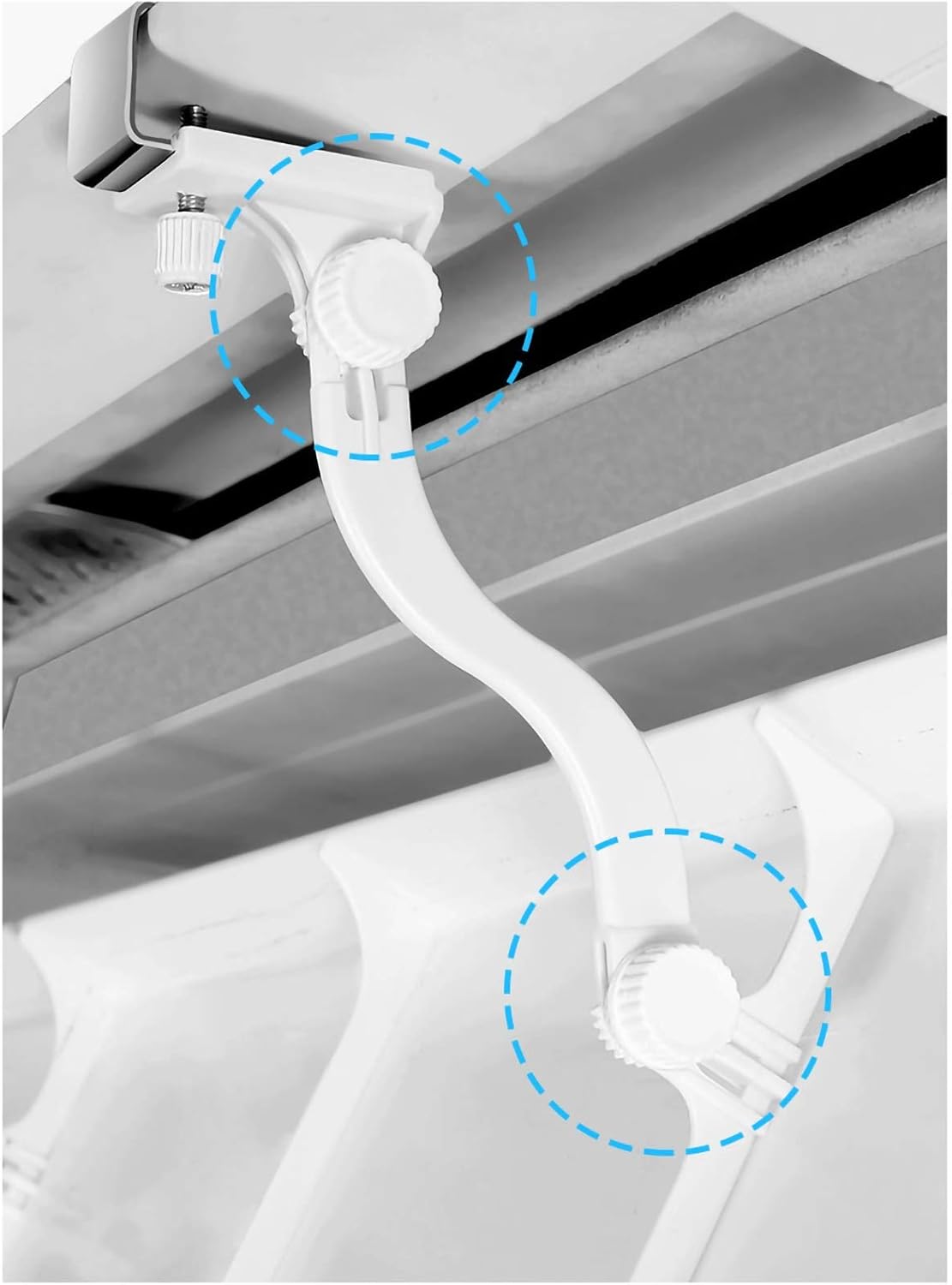 Air conditioner windshield Wall-mounted Air Conditioner Wind Deflector, Household Air Conditioner Wind Direction Deflector, Anti-straight Wind Deflector, Adjustable Wind Deflector
