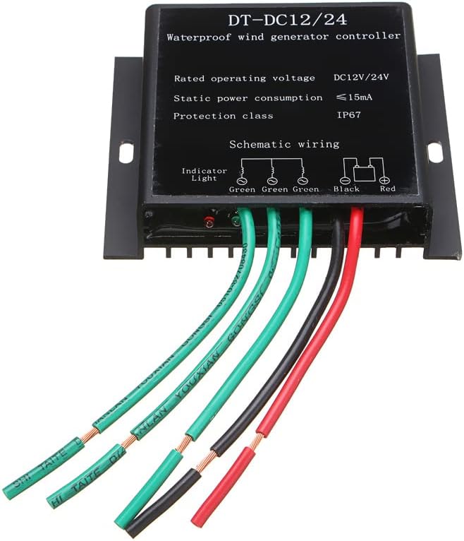 12000W 12V 24V 48V Waterproof Wind Turbine Generator Charge Controller, Wind Power Generator Regulator Windmill Controller