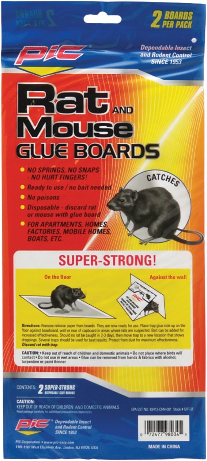 PIC GRT2F Glue Rat Boards (24 Pack of 2)