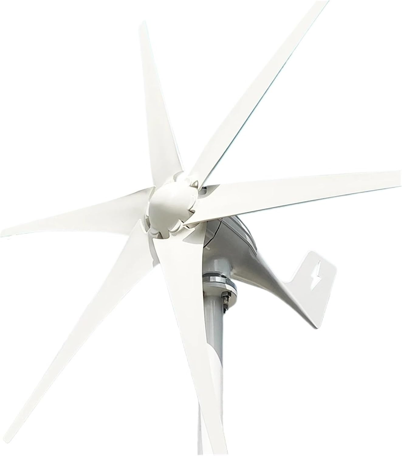 Wind Turbines, 3000w Free Wind Turbine Generators 12v 24v 48v 6 Blades Windmills RV Yacht Farm for Home Use(3kw 6 Blades,12V)