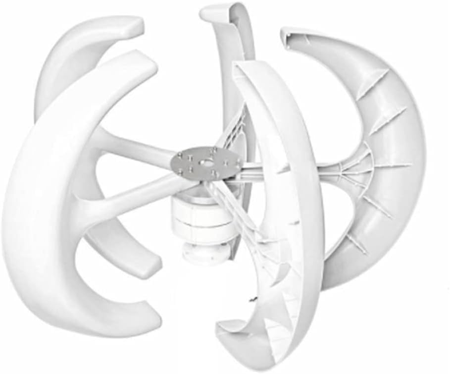 9000W Vertical Axi Wind Turbines Generator Lantern 12V 24V 5 Blades Motor Kit for Home Hybrids Streetlight Electromagnetic