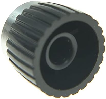 20Pcs Guitar AMP Amplifier Push on Fit Knobs Aluminum Cap Top Fits 6Mm Diameter Pots for Amplifiers