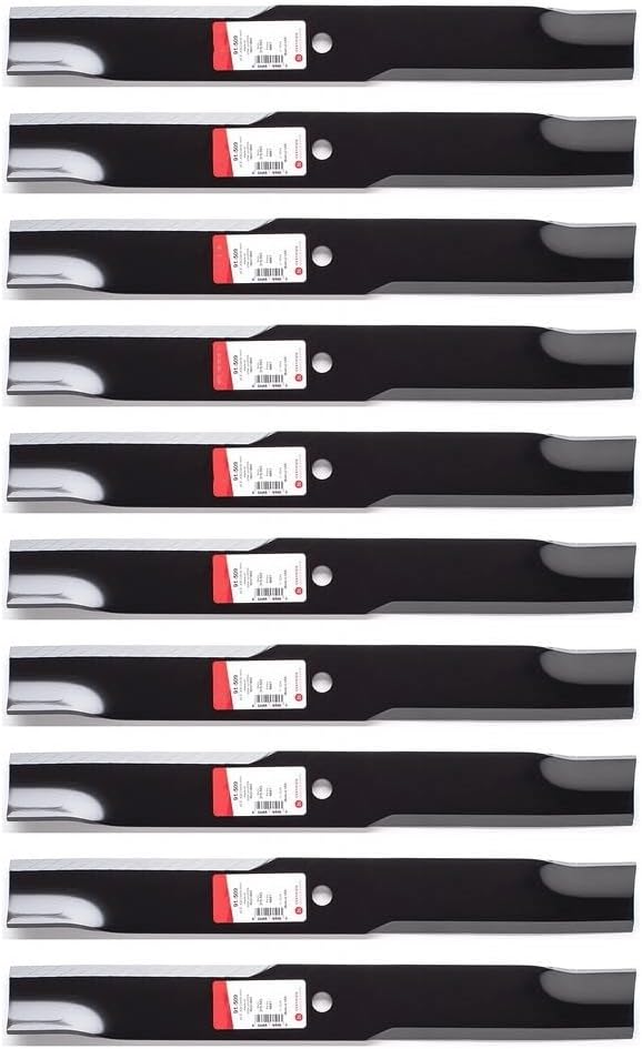 10PK 91-509 Lawn Mower Blade Replacement for Hustler Raptor XL TrimStar 42