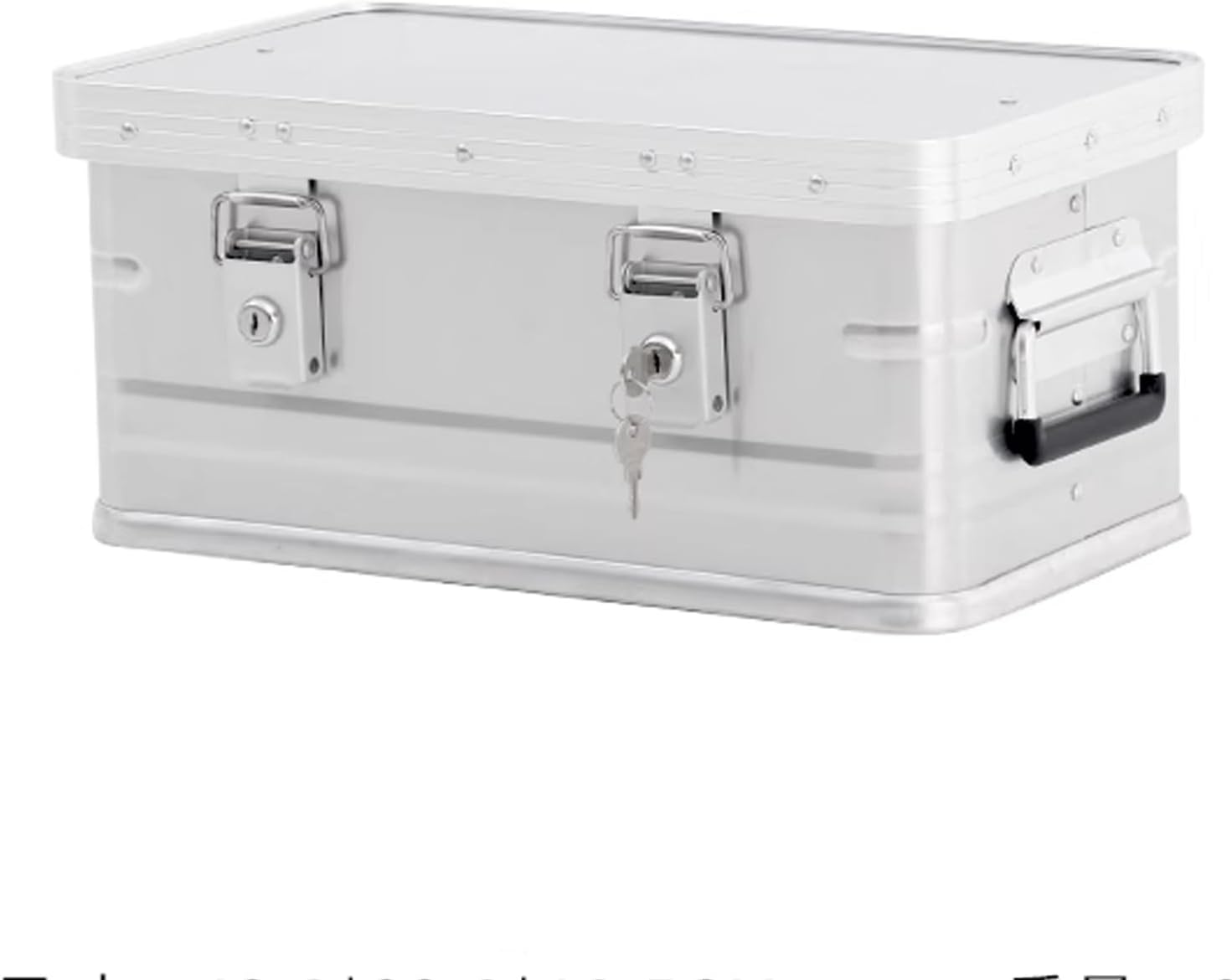 Outdoor Deck box Wooden Storage Box These Weatherproof Stackable Storage Boxes are Suitable for RVs Boats Construction Sites Basements Picnics and Sporting Events(Bright silver,Large)