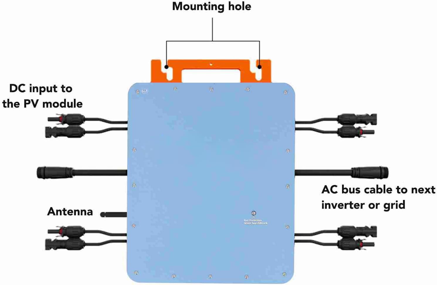 Micro Grid Tie Inverter 2800W for Solar Panel System Single Phase 120V