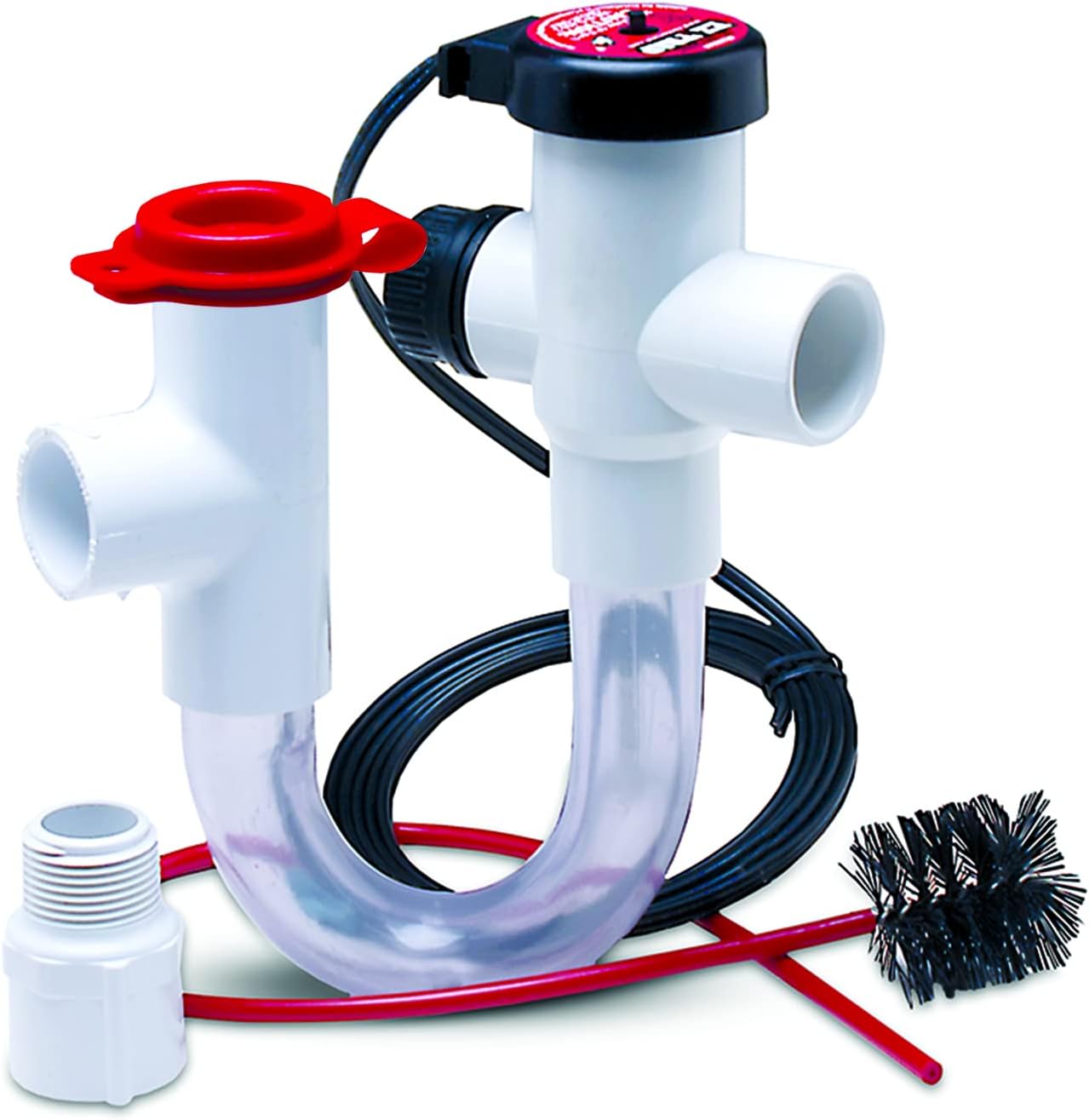 RectorSeal EZ Trap 83230 Smart Kit 200 Series, Easy Installation, Float Switch Overflow Protection, Clear Cleanable HVAC, 3/4