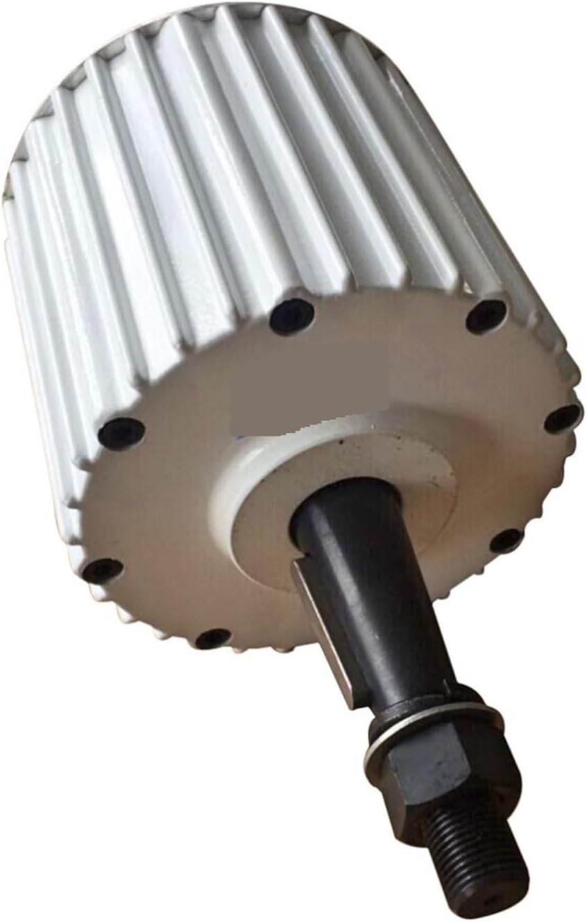 Wind Turbine Generator Kit, 1000W 500RPM 48V 96V Permanent Magnet Generator AC Alternator for Vertical Or Horizontal Wind Turbine for Hybrid Solar Wind System(96VAC)