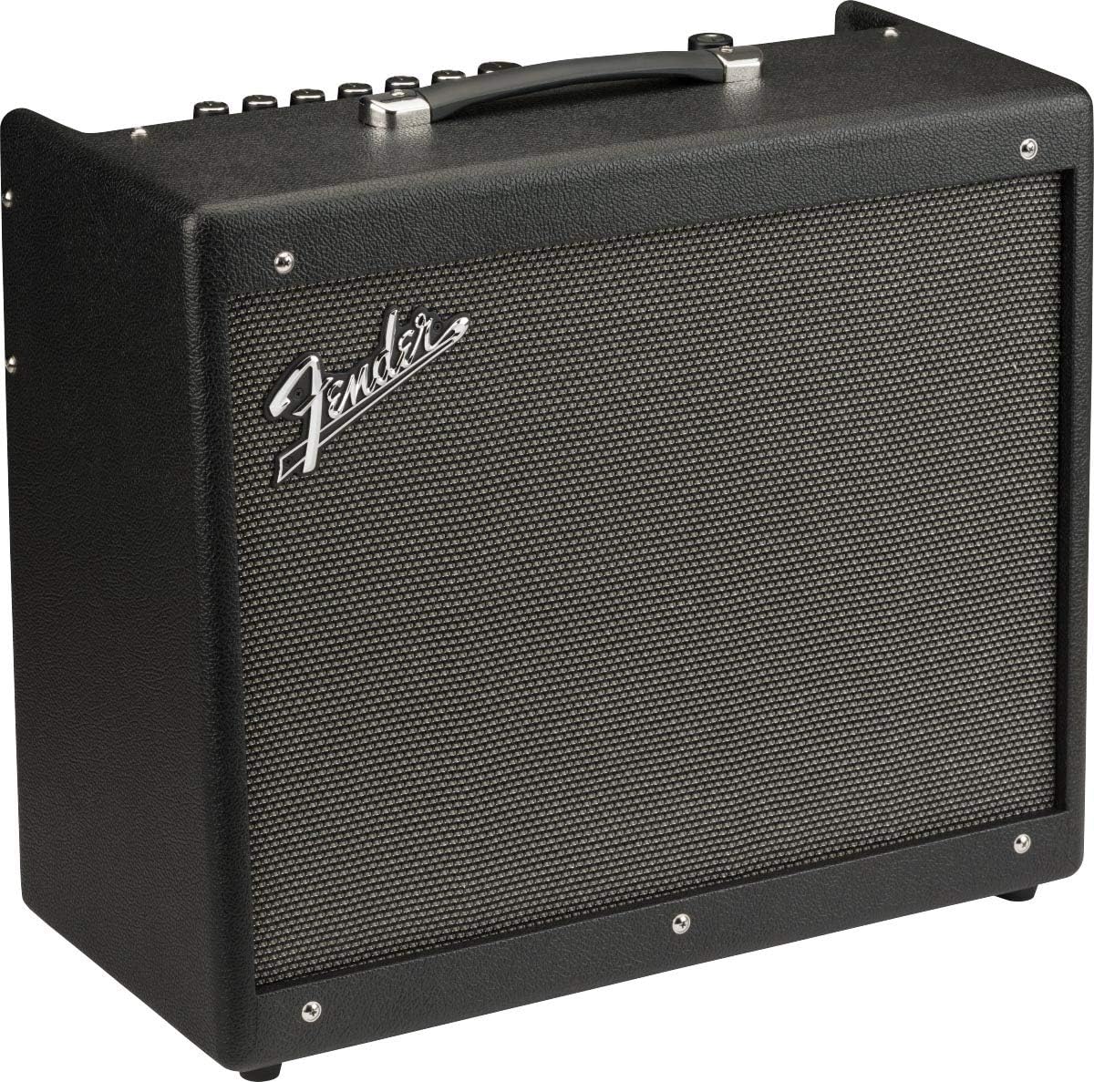 Fender Mustang GTX 100 1x12 100-Watts Guitar Combo Amplifier Bundle with Cable, Austin Bazaar Exclusive 12-Pack Picks, and Instructional DVD