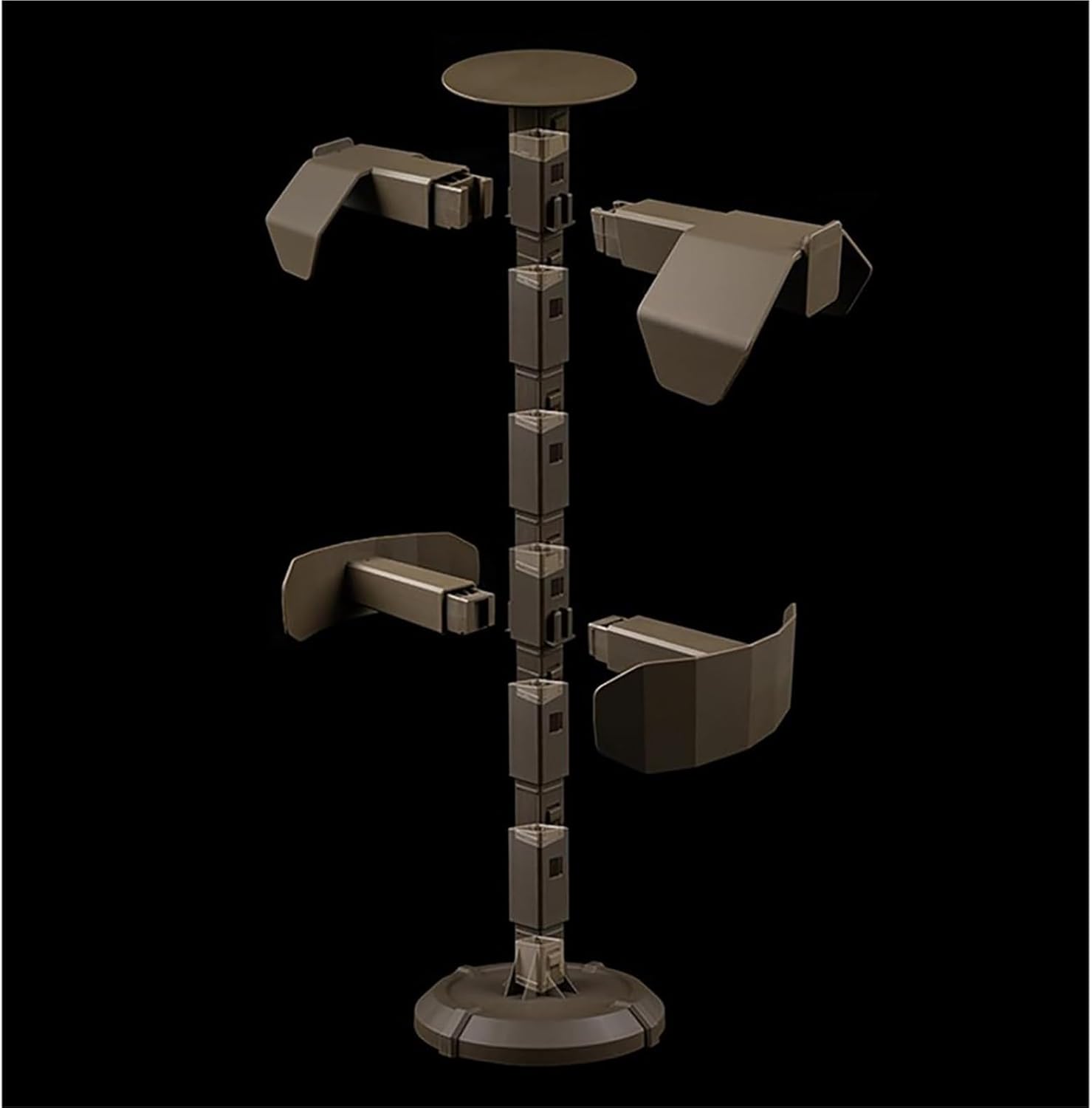 Tactical Gear Display Accessory Assembly Stand - for Tactical Display Organizer Support Accessory Parts Use Conjunction with Other Parts