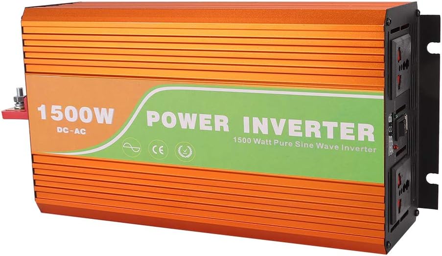 Socobeta 110V DC Inverter 1500W Inverter for Home (24V)