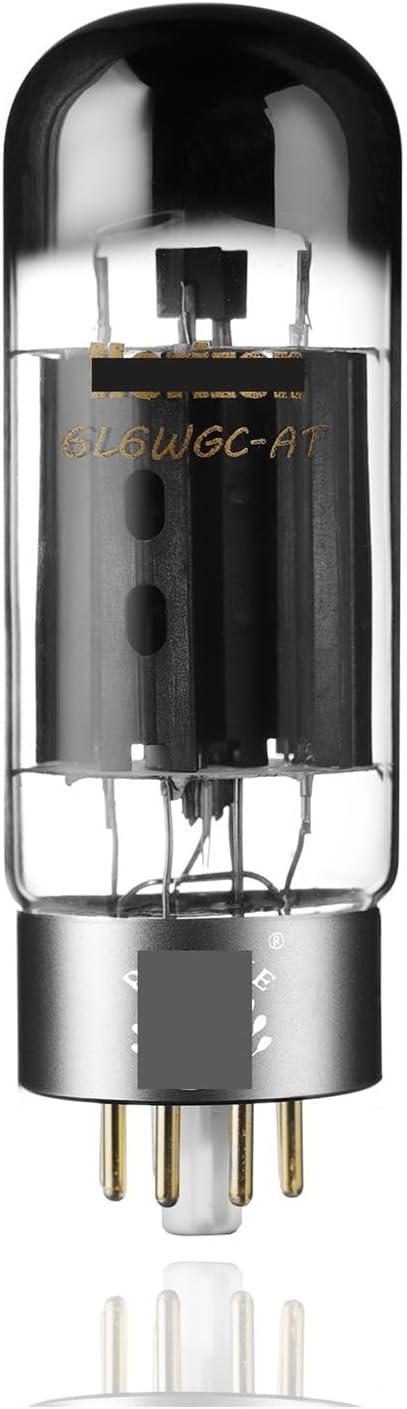 6L6WGC-AT Tube Amplifier Replaces 6L6GC 6P3P EL34 Tube for Amplifier(4pcs Matched Quad)