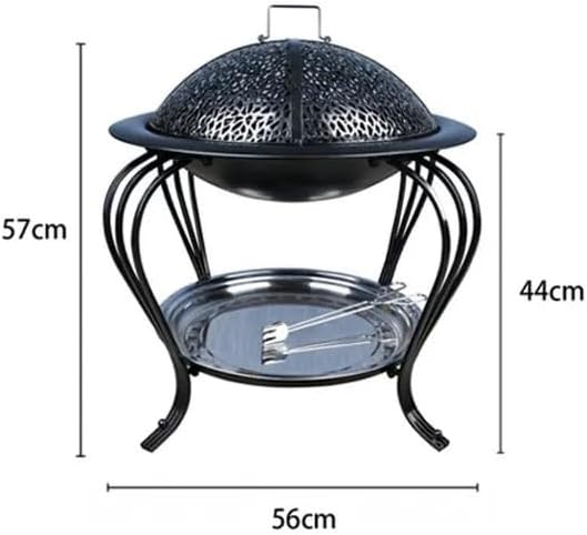 Outdoor Fireplaces Household Charcoal Fire Pits Modern Winter Heating Brazier Outdoor Courtyard Smokeless Pit Garden BBQ Grill Patio Furniture Fire Pits